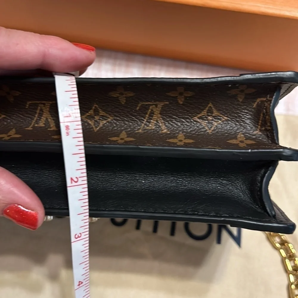 Louis Vuitton Trunk Clutch Reverse Monogram. New